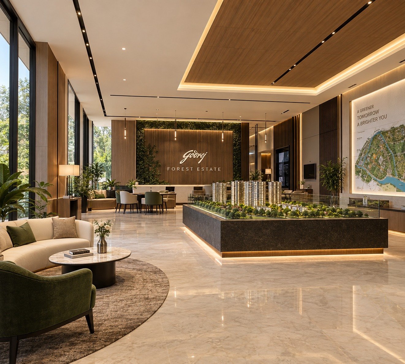 Godrej Forest Estate — Interior